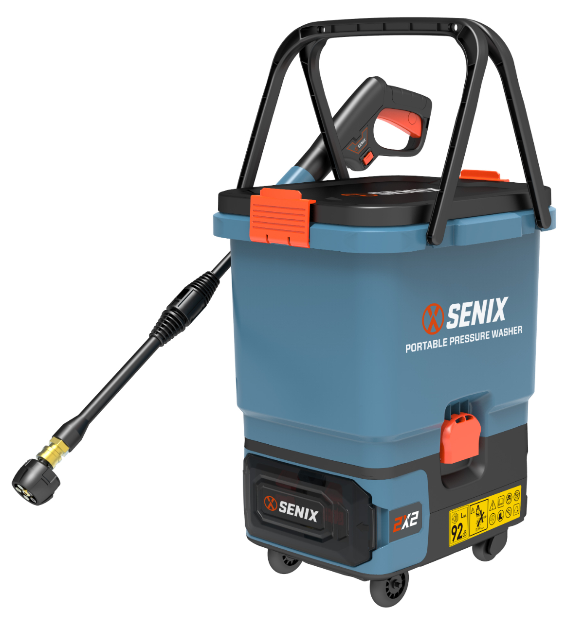 40V Brushless 70Bar 3.8L/min Portable Pressure Washer