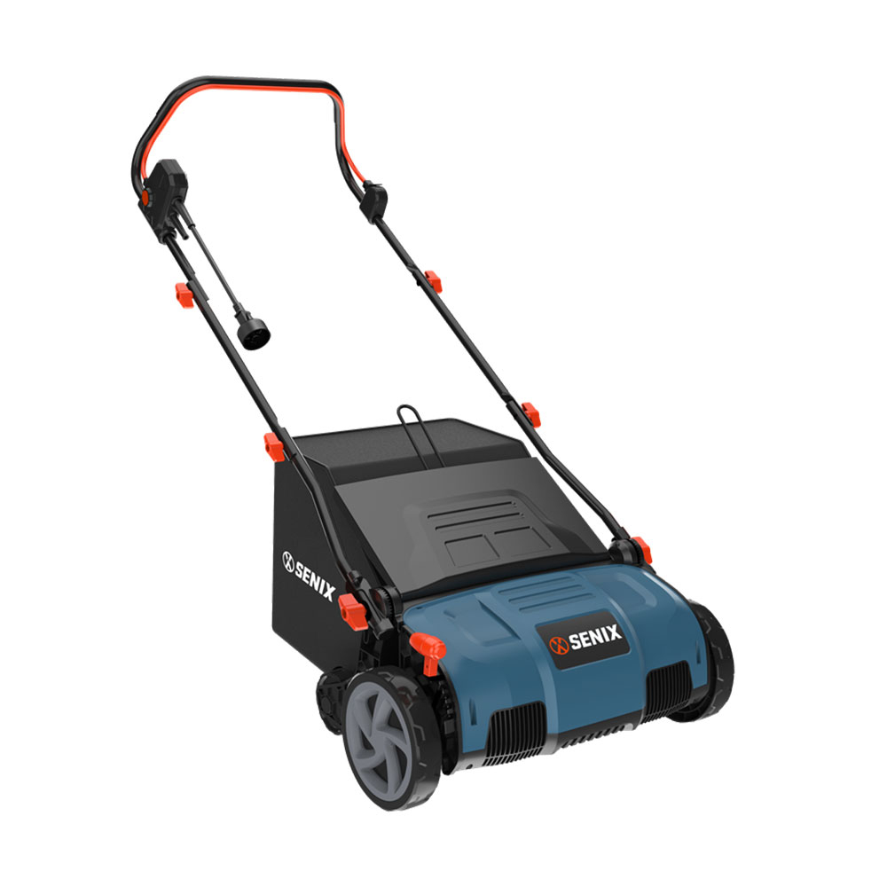 1600W 38CM(15'') Corded Electric Lawn Scarifier & Raker
