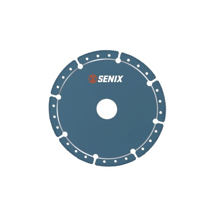 Brazed diamond saw blade