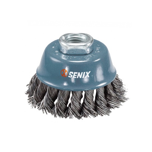 Knotted Cup Brush steel wire